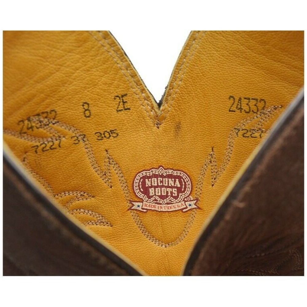Nocona Brown Western Boots - Picture 6 of 6